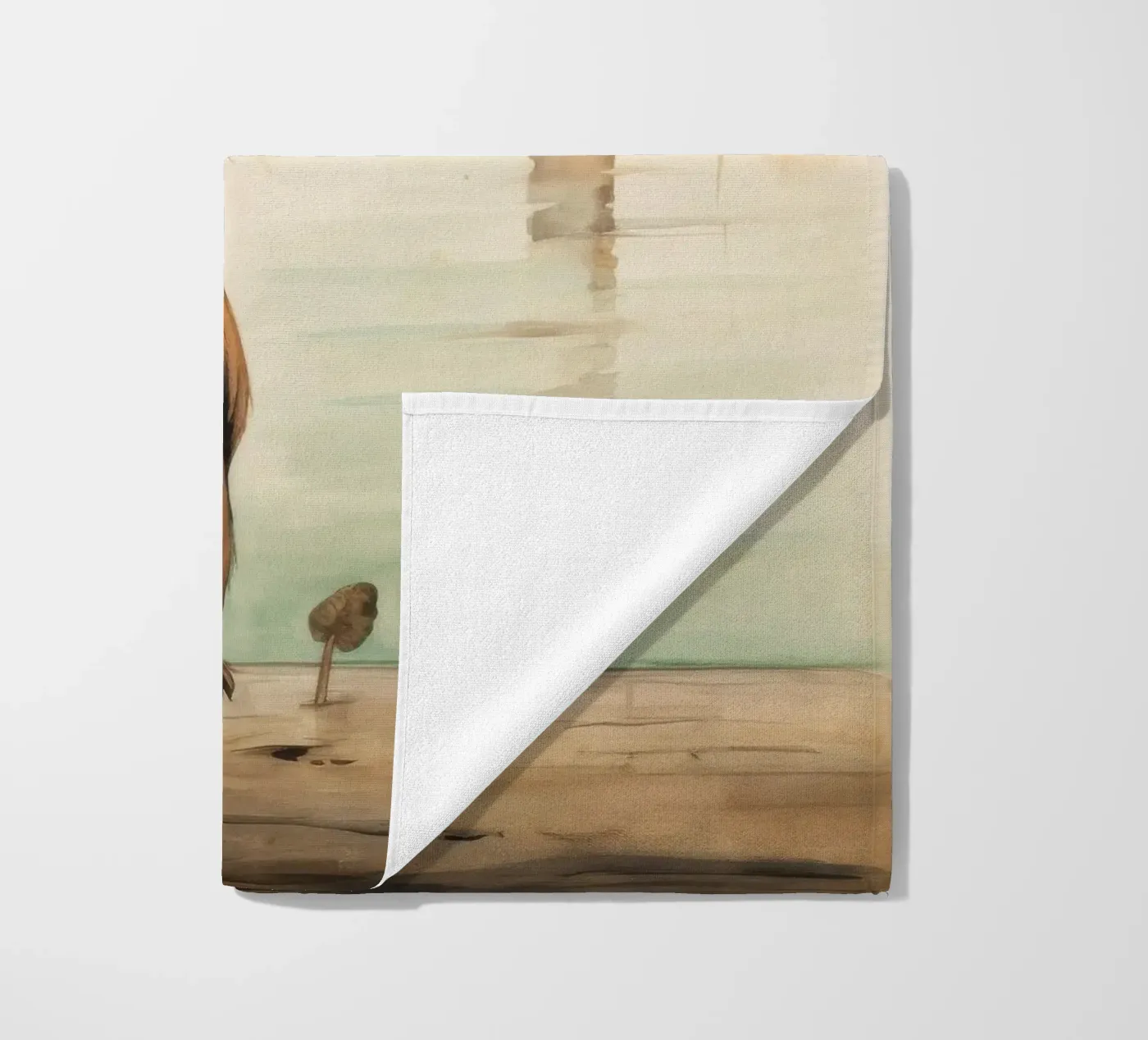 Minimo Castoro telo mare da Minimal Animal Art