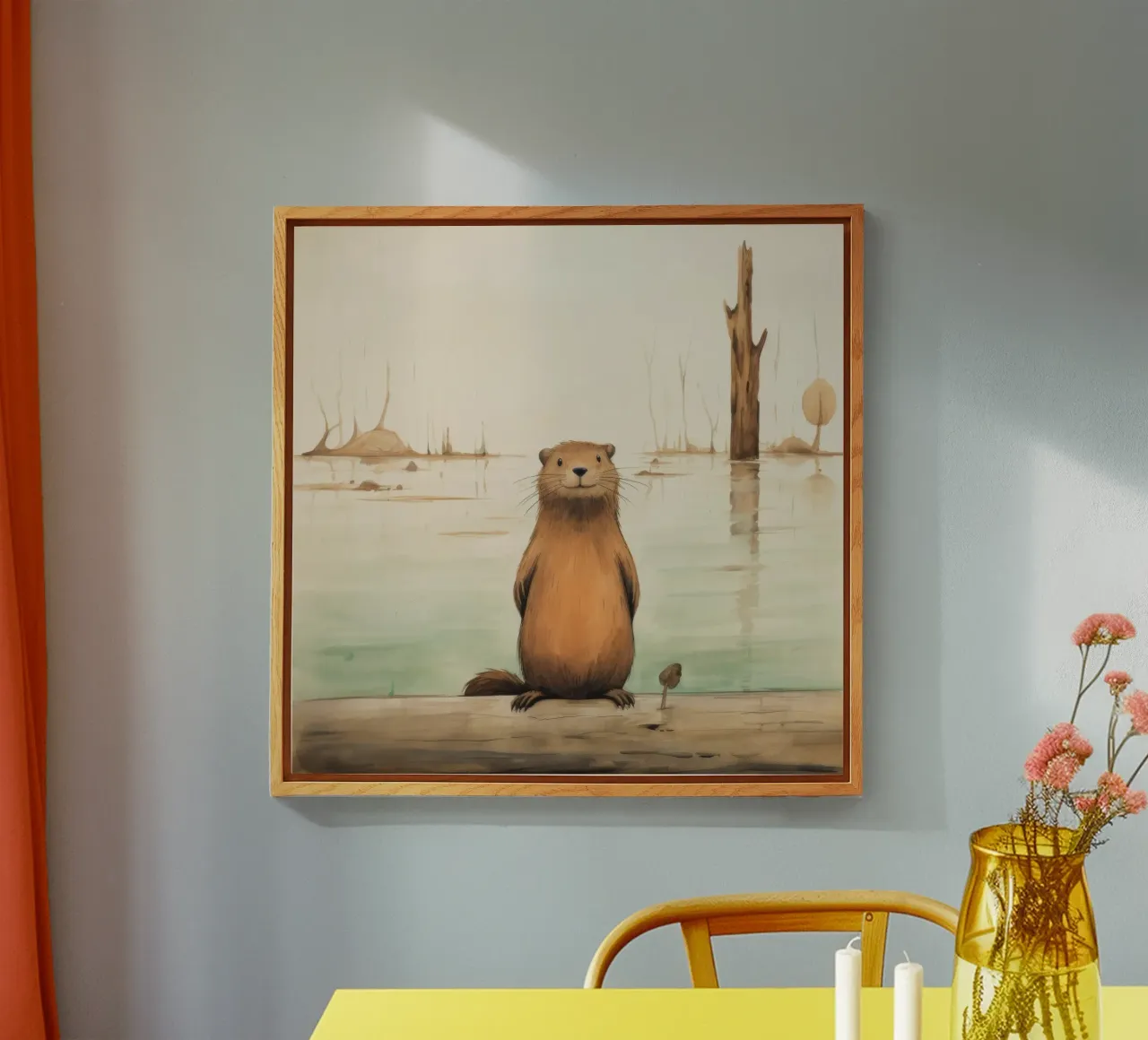 Castoro minimo 1 plexiglass da Minimal Animal Art