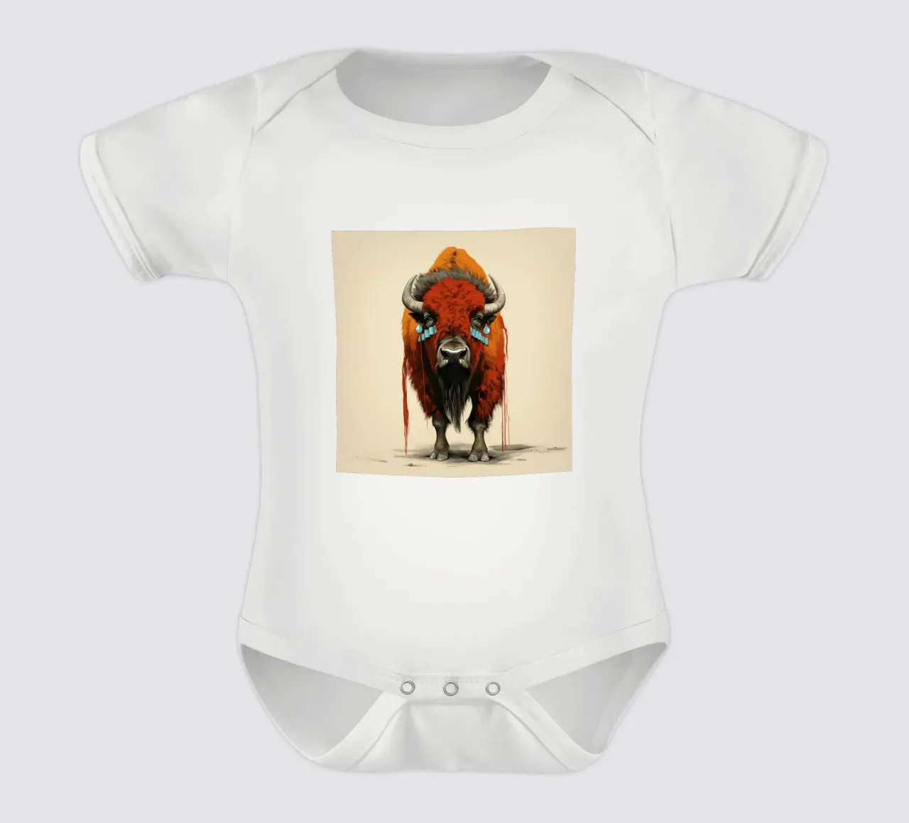 Minimum Bison body bébé de Minimal Animal Art