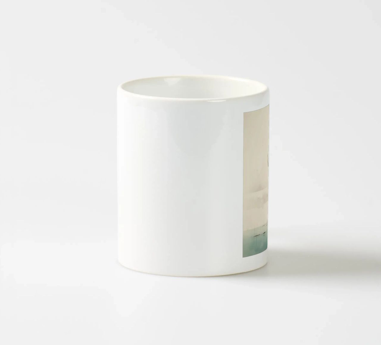 Bufalo minimo 2 tazza in ceramica da Minimal Animal Art