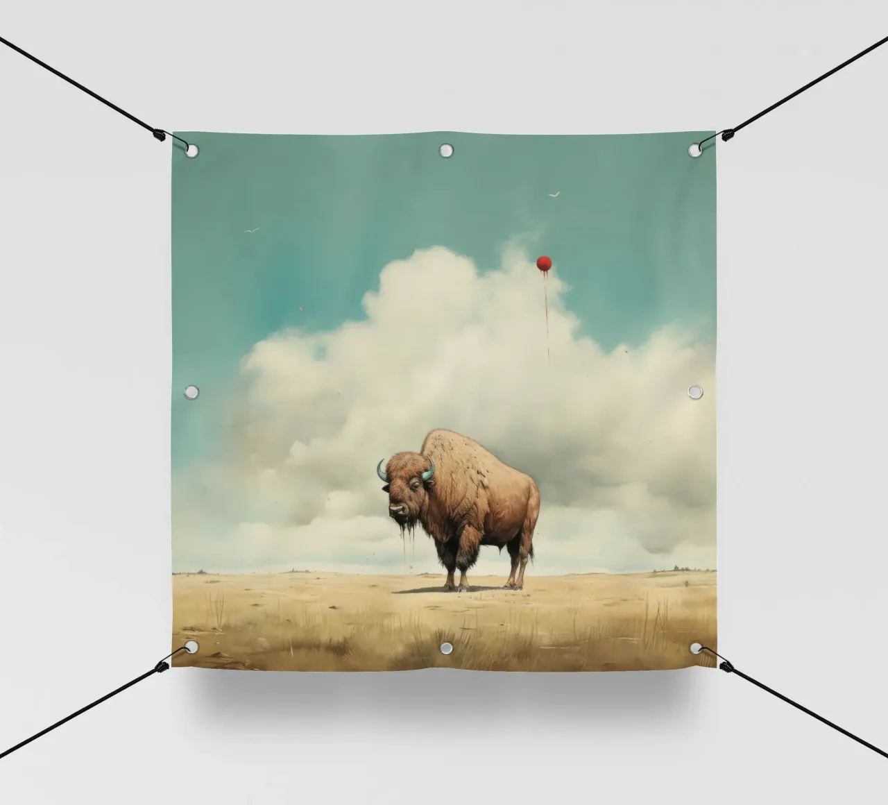 Bufala minima 3 telo in pvc da Minimal Animal Art
