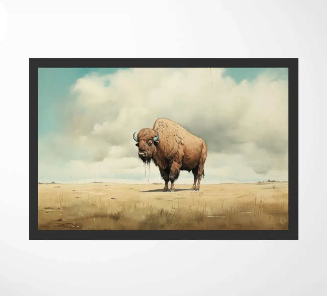 Minimal Buffalo zerbino da Minimal Animal Art