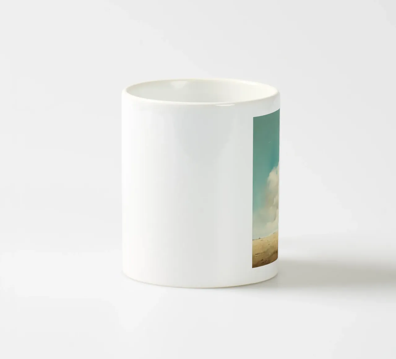 Bufala minima 3 tazza in ceramica da Minimal Animal Art