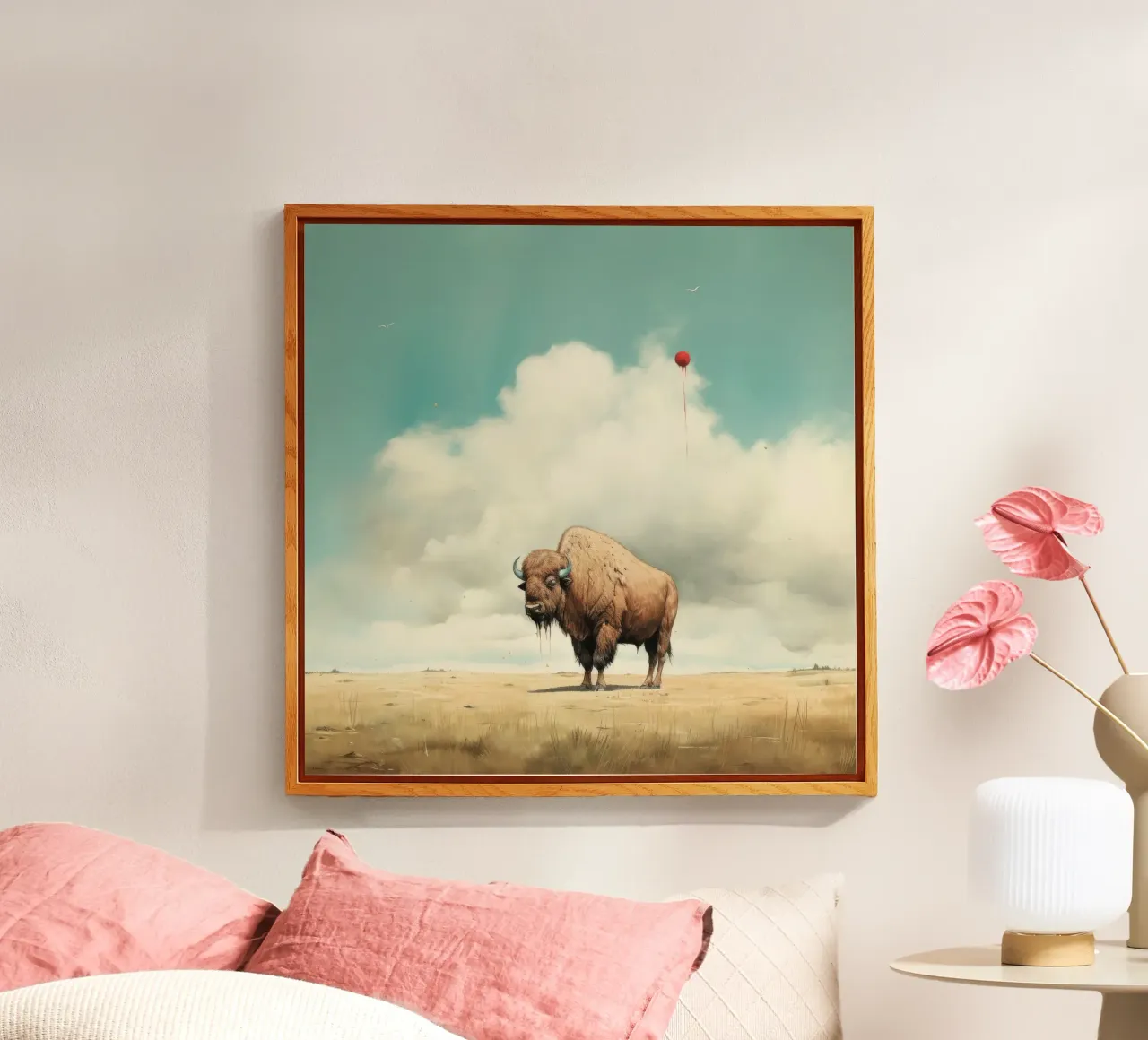 Bufala minima 3 plexiglass da Minimal Animal Art