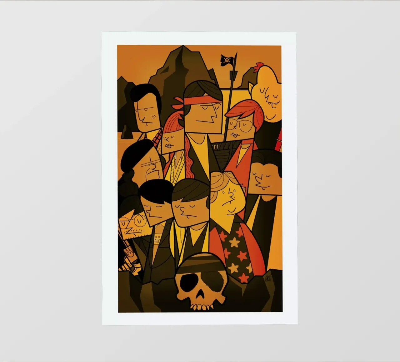 Goonies telo in pvc da Ale Giorgini