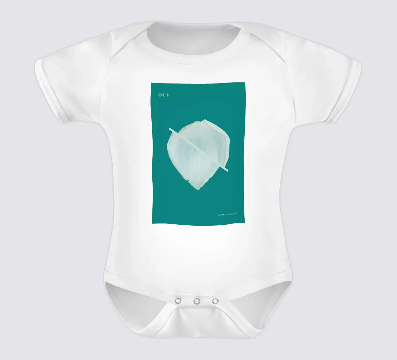 Petal Project No. 03 body neonato maniche corte da Bryon S. White