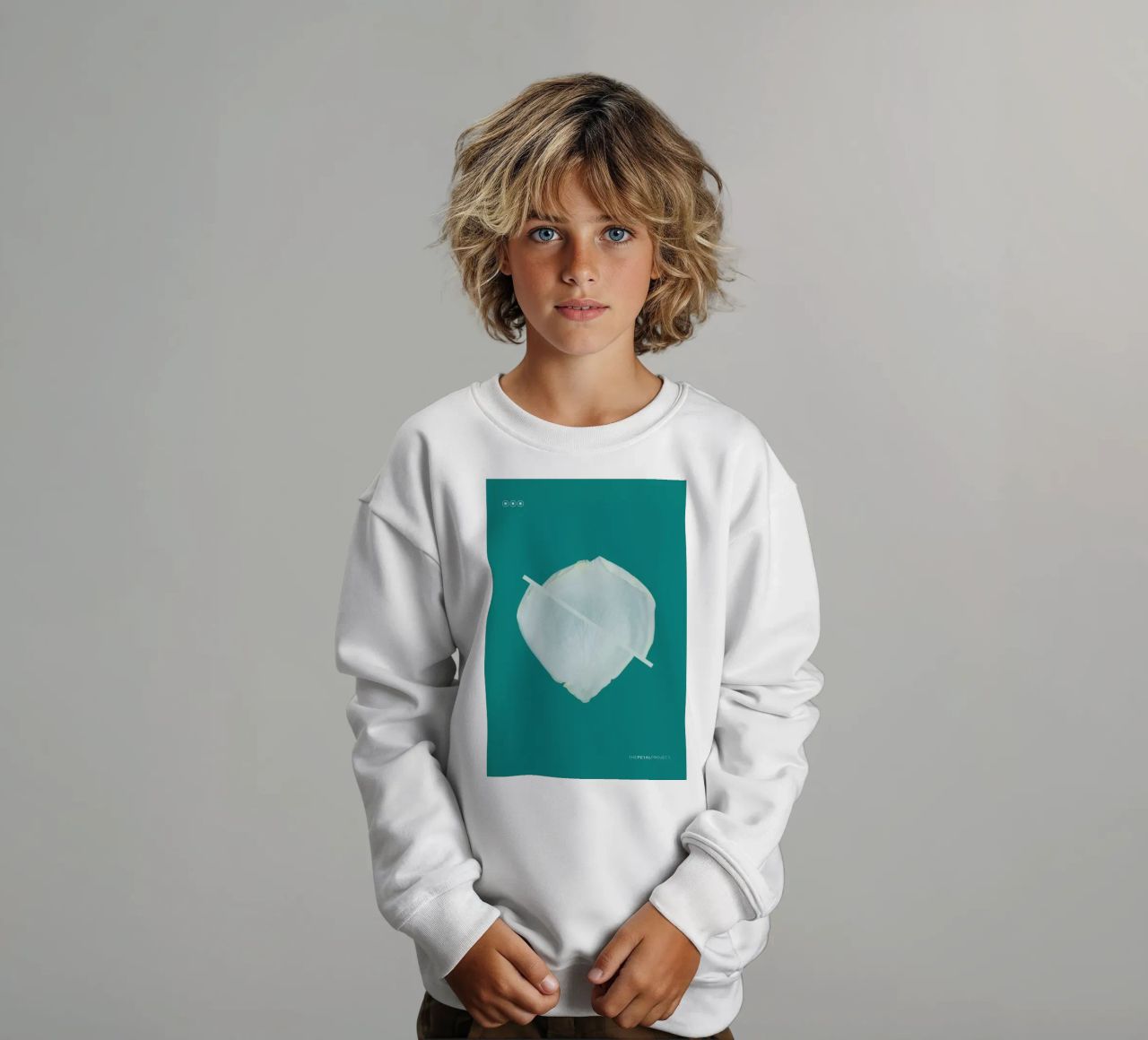Petal Project No. 03 felpa bambino da Bryon S. White