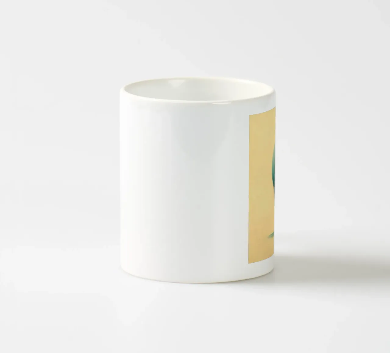 Minimal Buffalo 1 ceramic mug by Minimal Animal Art