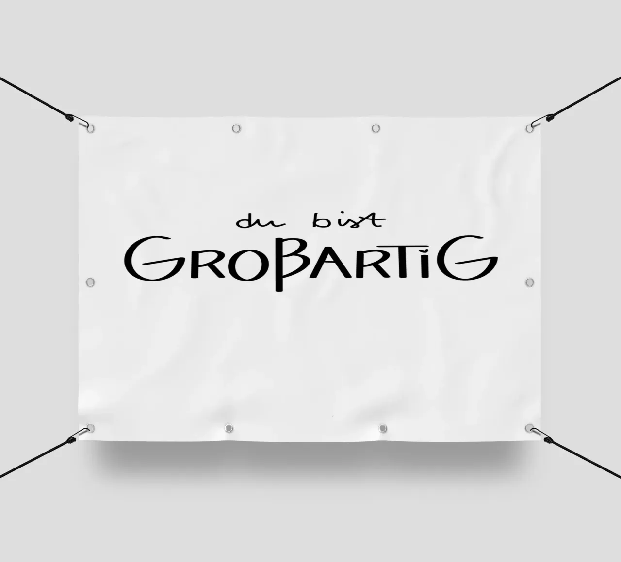 Du bist großartig telo in pvc da keinkonzept