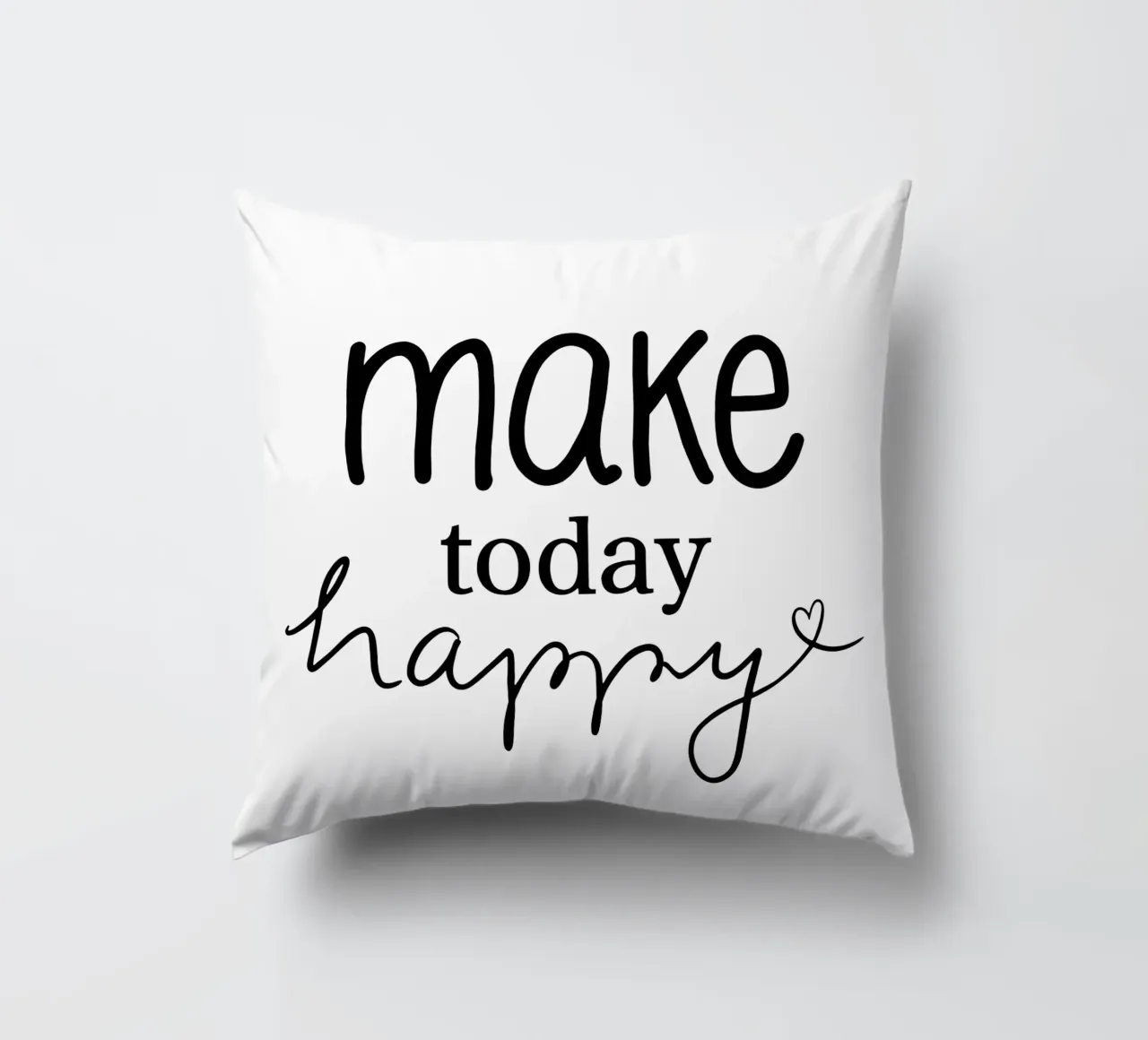 Make today happy cuscino da keinkonzept