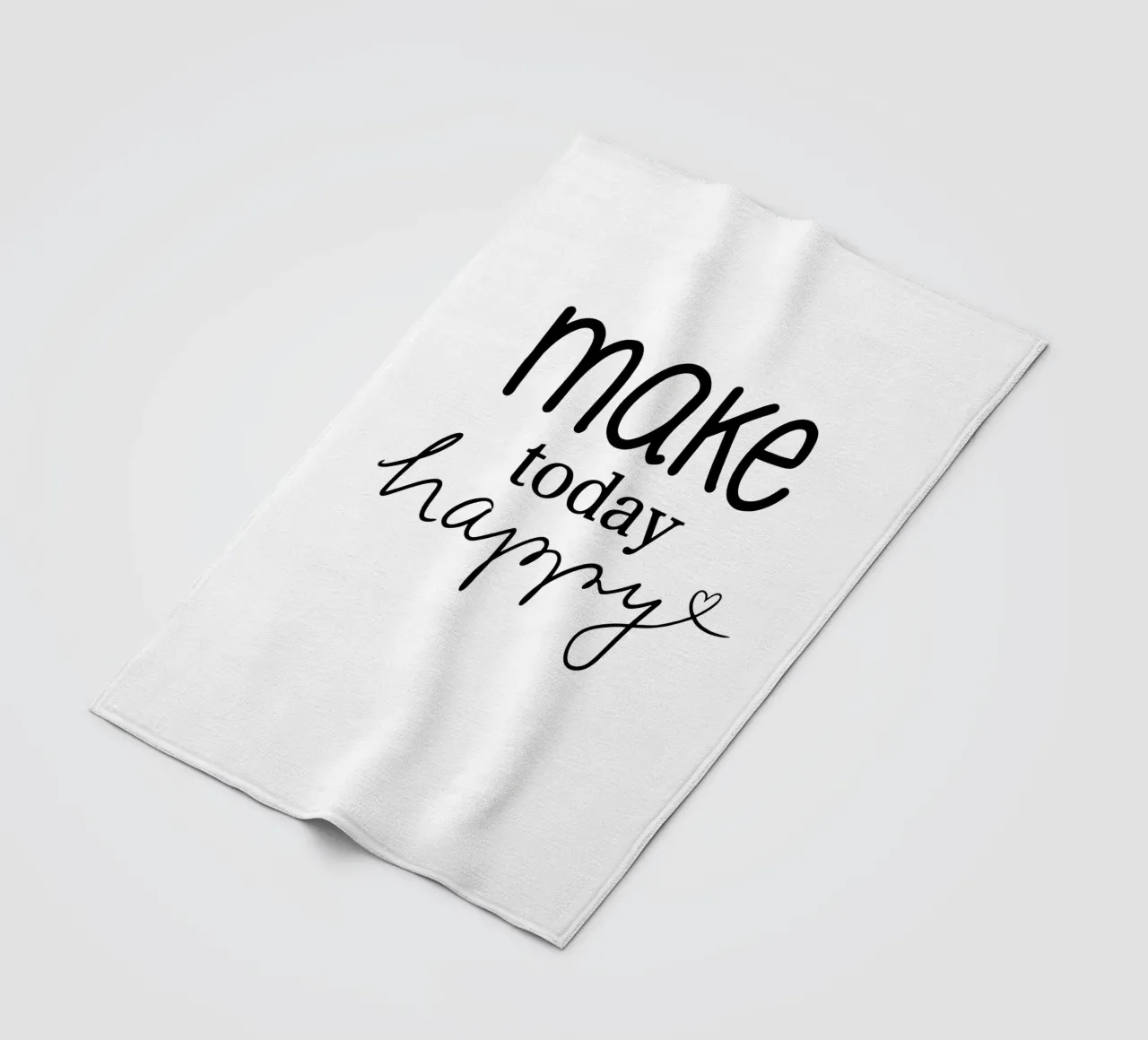 Make today happy coperta in pile da keinkonzept