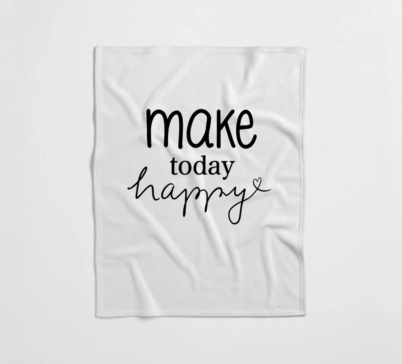 Make today happy coperta in pile da keinkonzept