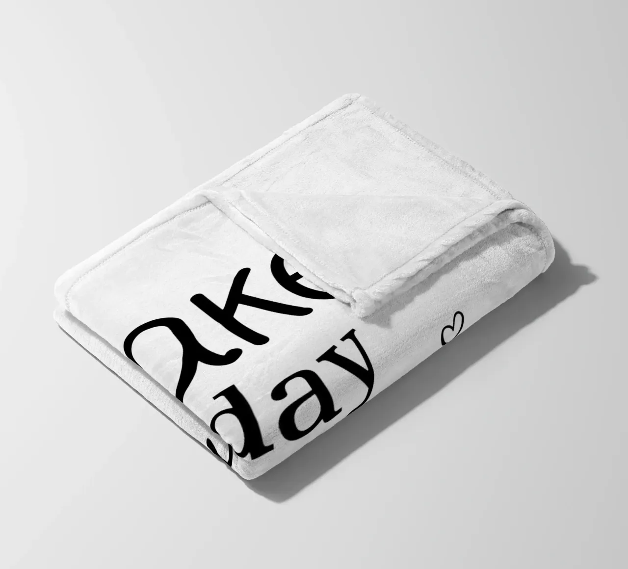 Make today happy coperta in pile da keinkonzept