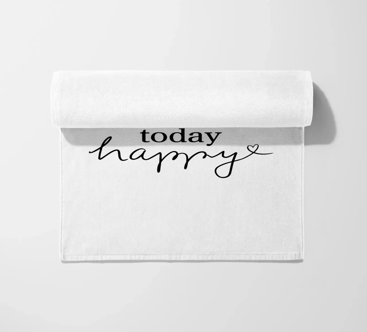 Make today happy telo mare da keinkonzept