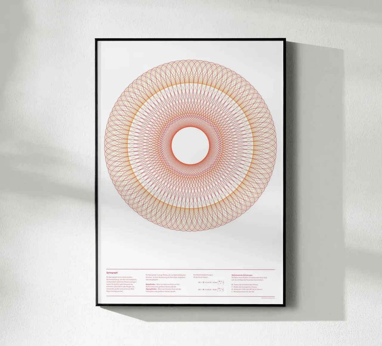 Spirograph Series - A03 plexiglass da zimmerkunst