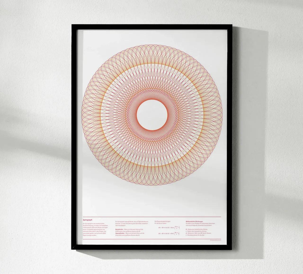 Spirograph Series - A03 carta hahnemühle da zimmerkunst