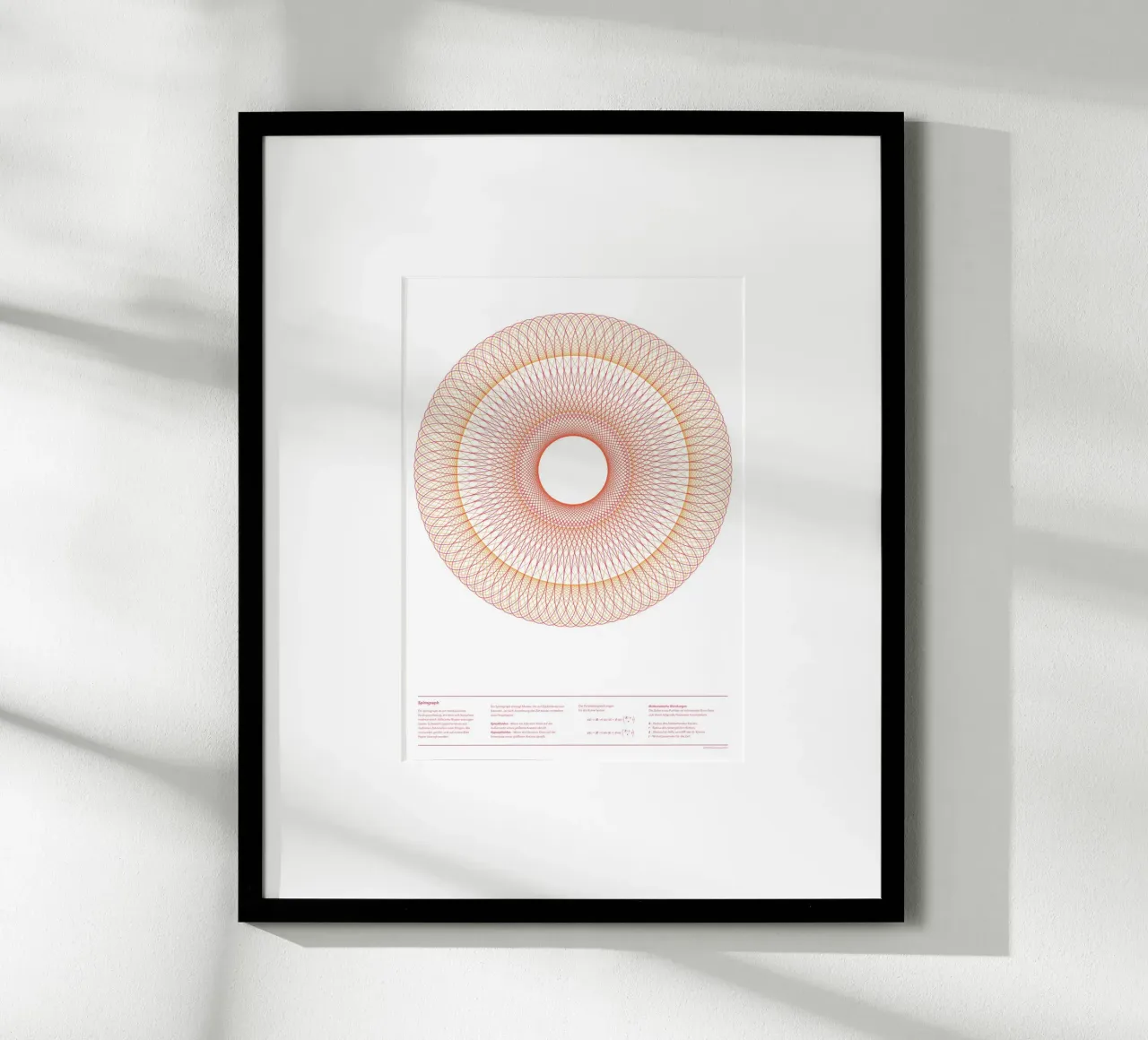Spirograph Series - A03 carta hahnemühle da zimmerkunst