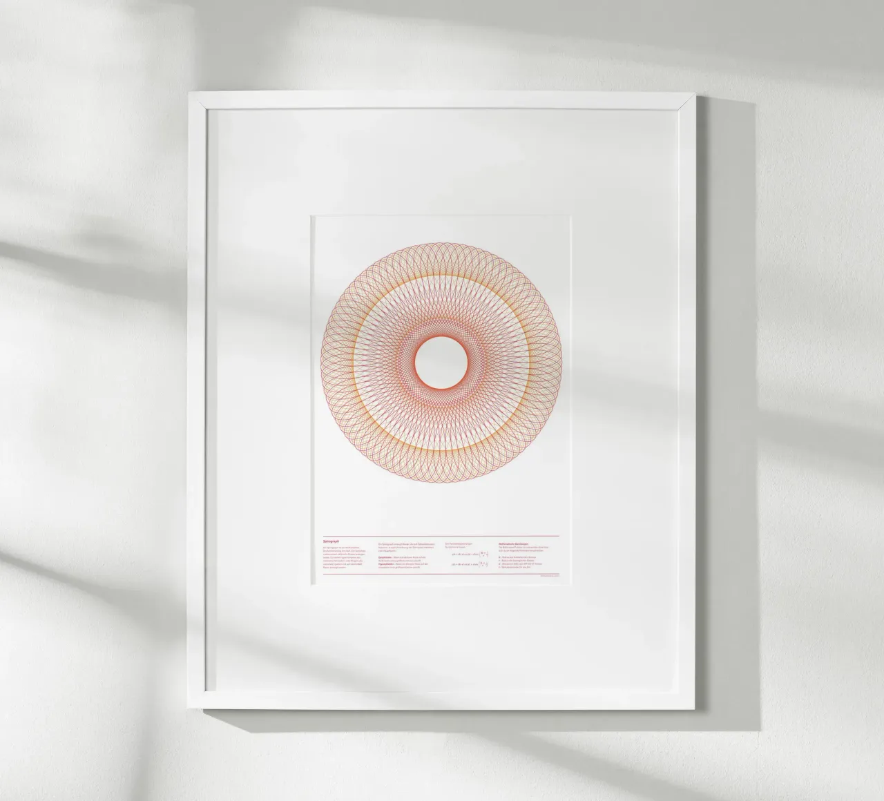 Spirograph Series - A03 hahnemühle van zimmerkunst