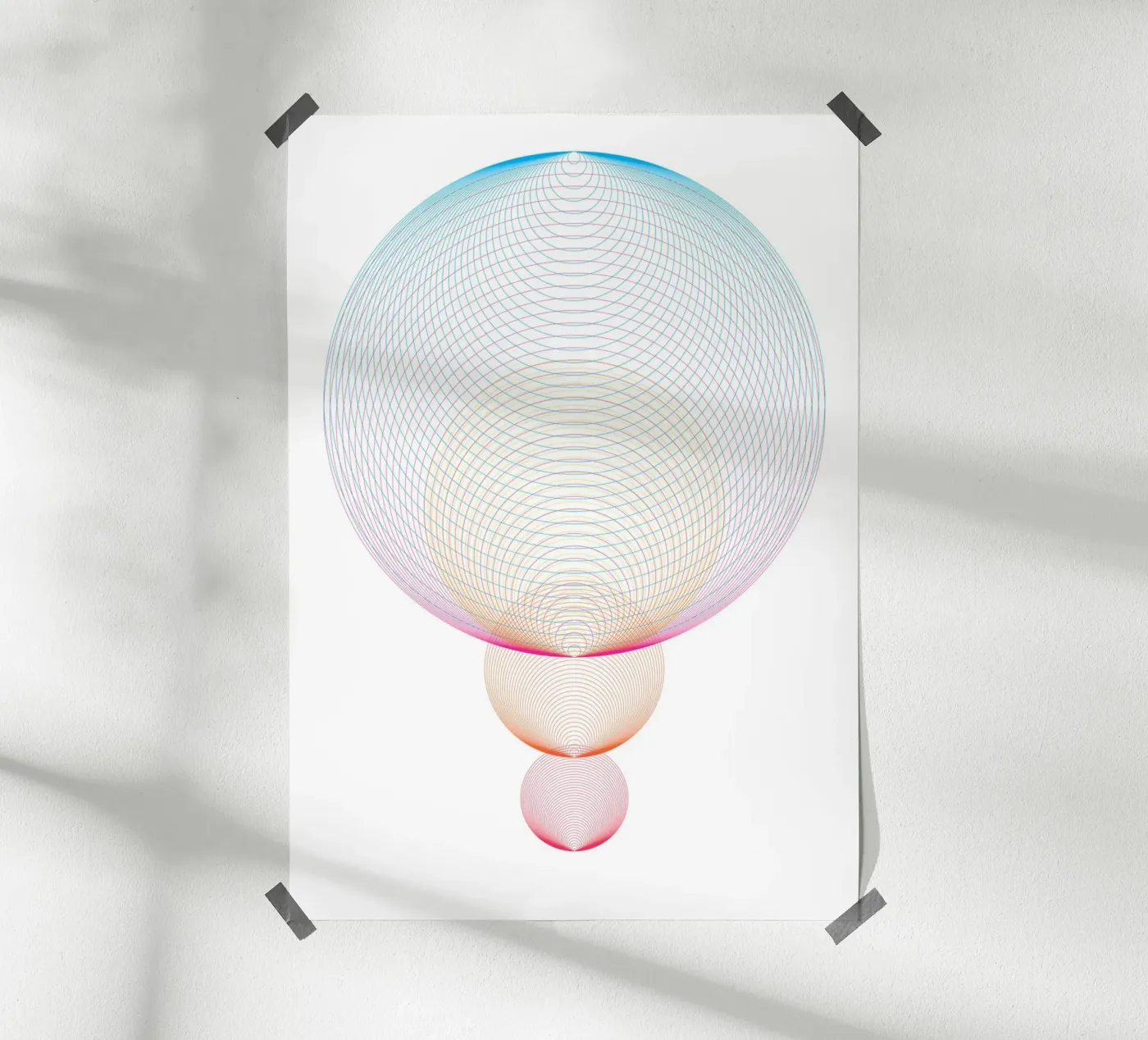 Geometry Series #01 poster da zimmerkunst