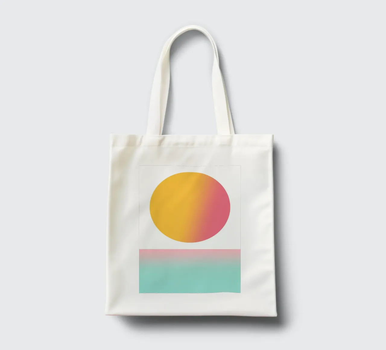 The Gradient Sunrise Jutebeutel von BAINAI