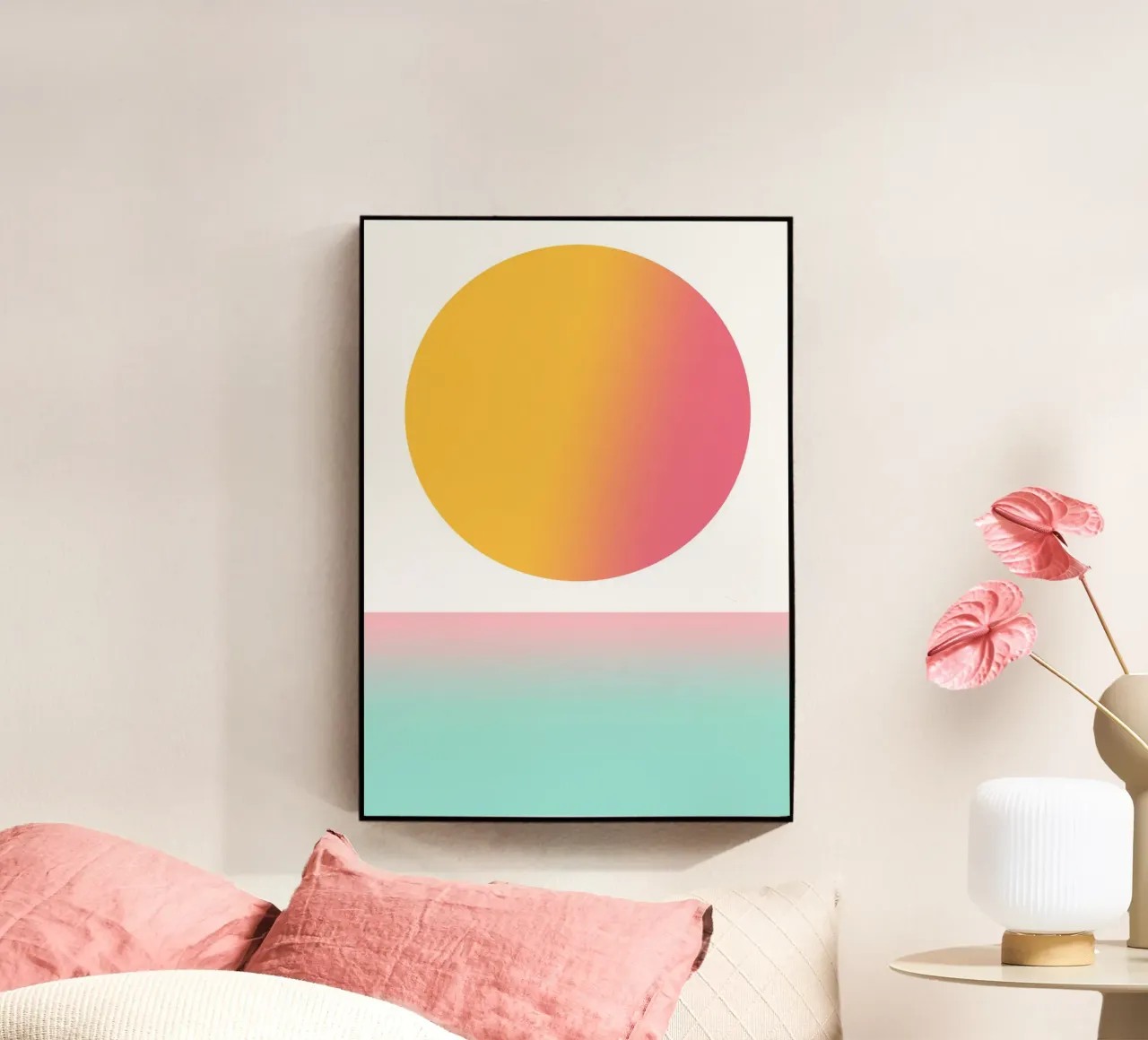 The Gradient Sunrise plexiglass da BAINAI