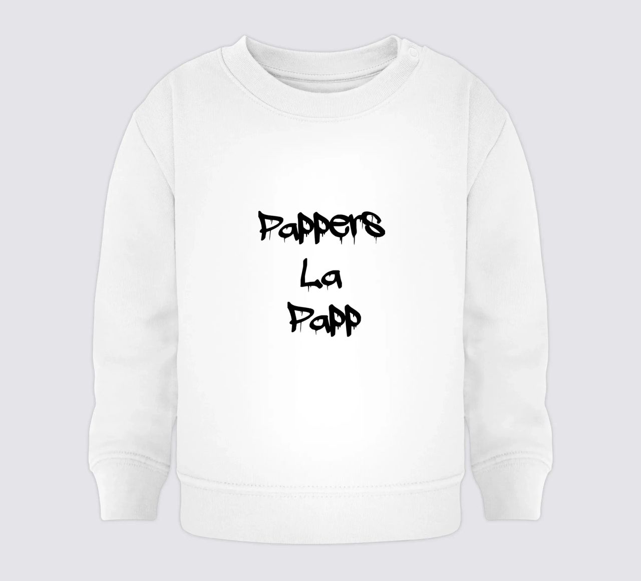 Pappers La Papp felpa neonato da YV TYPOGRAPHY