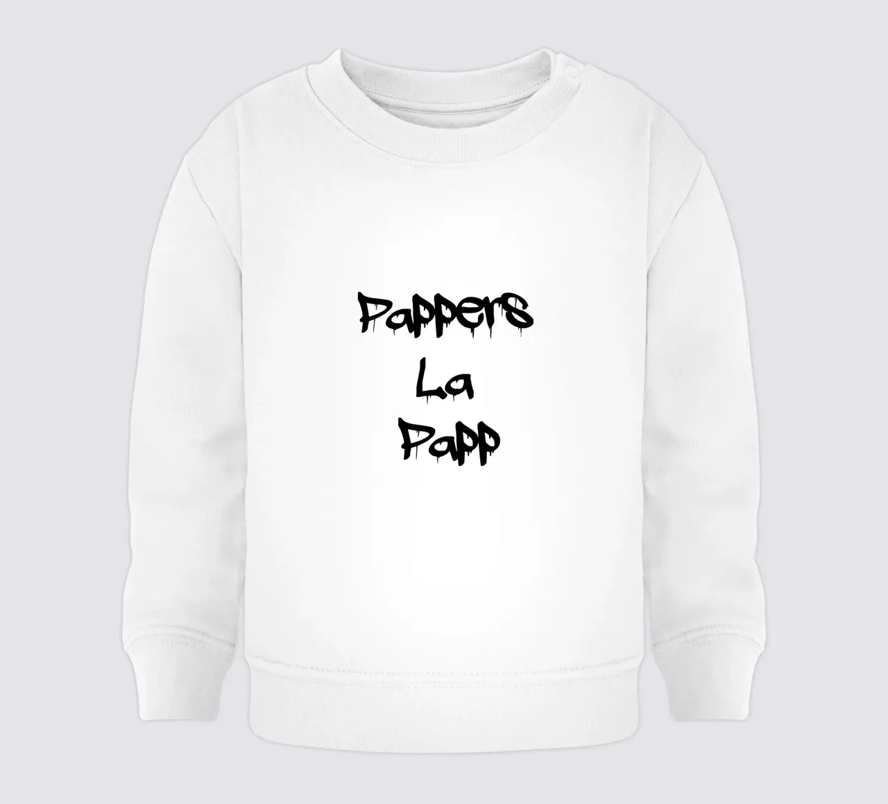 Pappers La Papp sudadera de bebé de YV TYPOGRAPHY