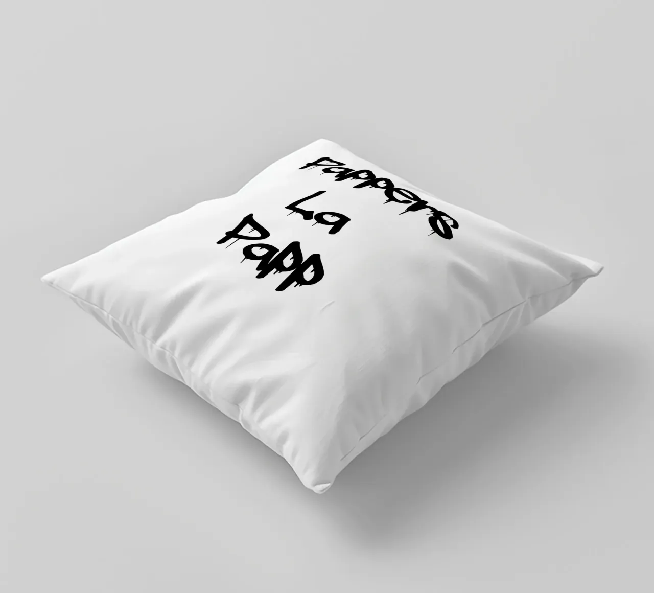 Pappers La Papp cuscino da YV TYPOGRAPHY