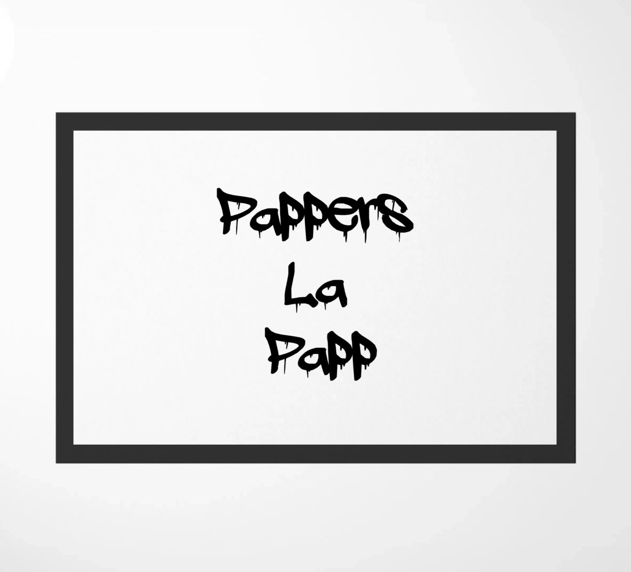 Pappers La Papp zerbino da YV TYPOGRAPHY