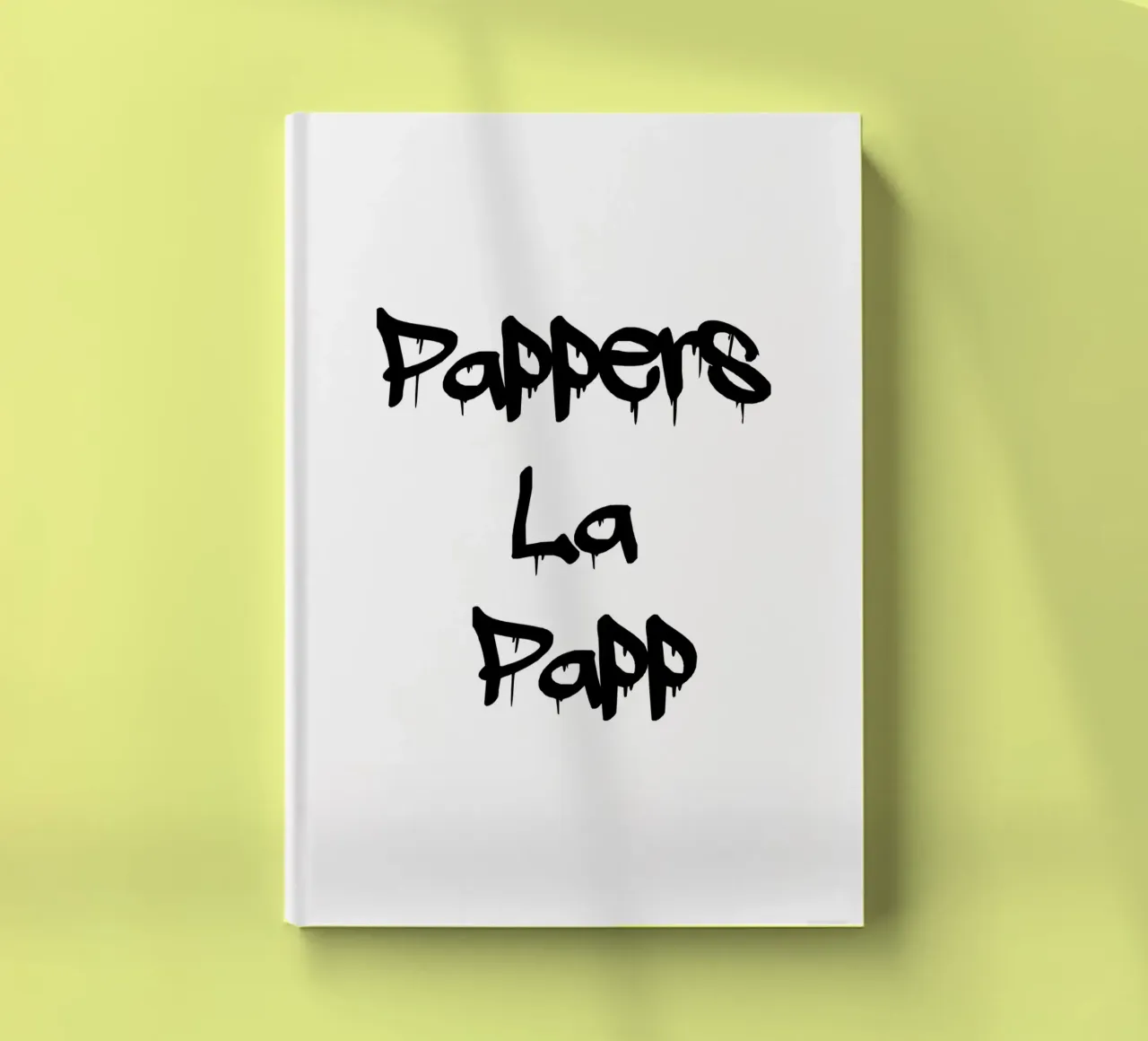 Pappers La Papp notebook by YV TYPOGRAPHY