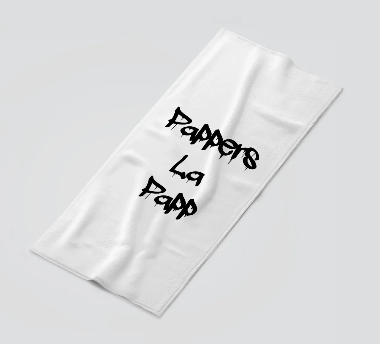 Pappers La Papp telo mare da YV TYPOGRAPHY