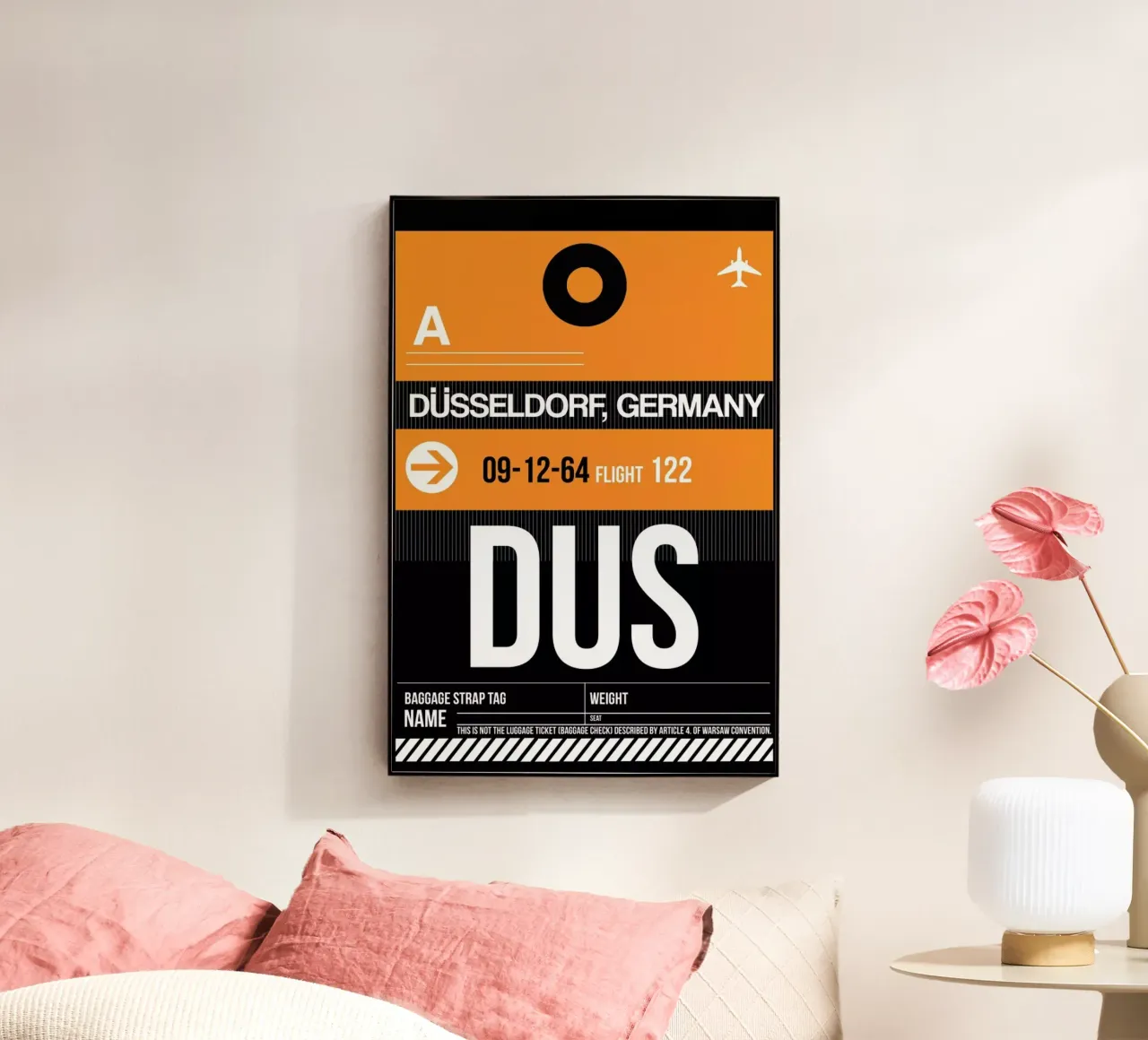 DUS - Düsseldorf plexiglass da Naxart