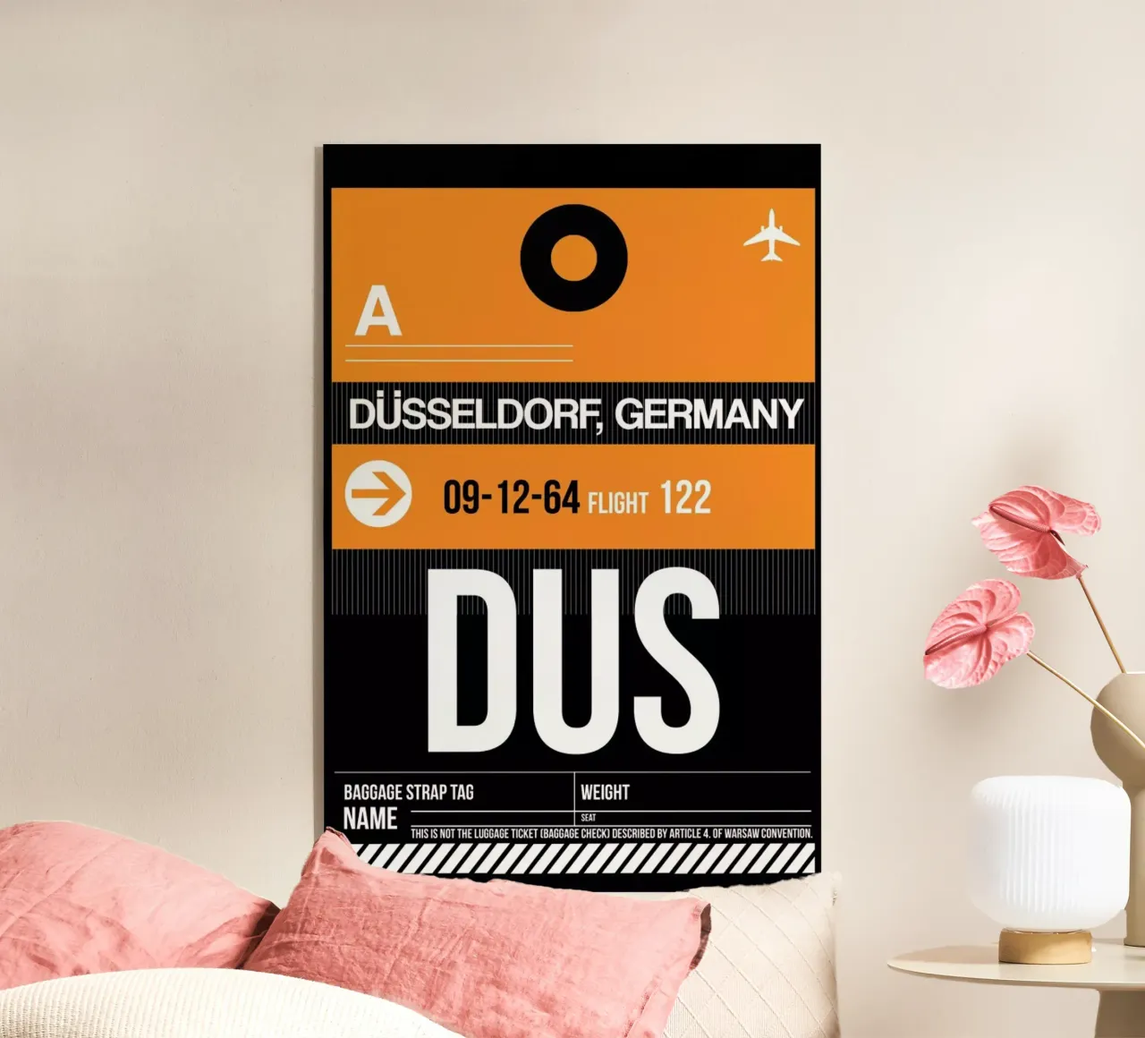 DUS - Düsseldorf plexiglass da Naxart