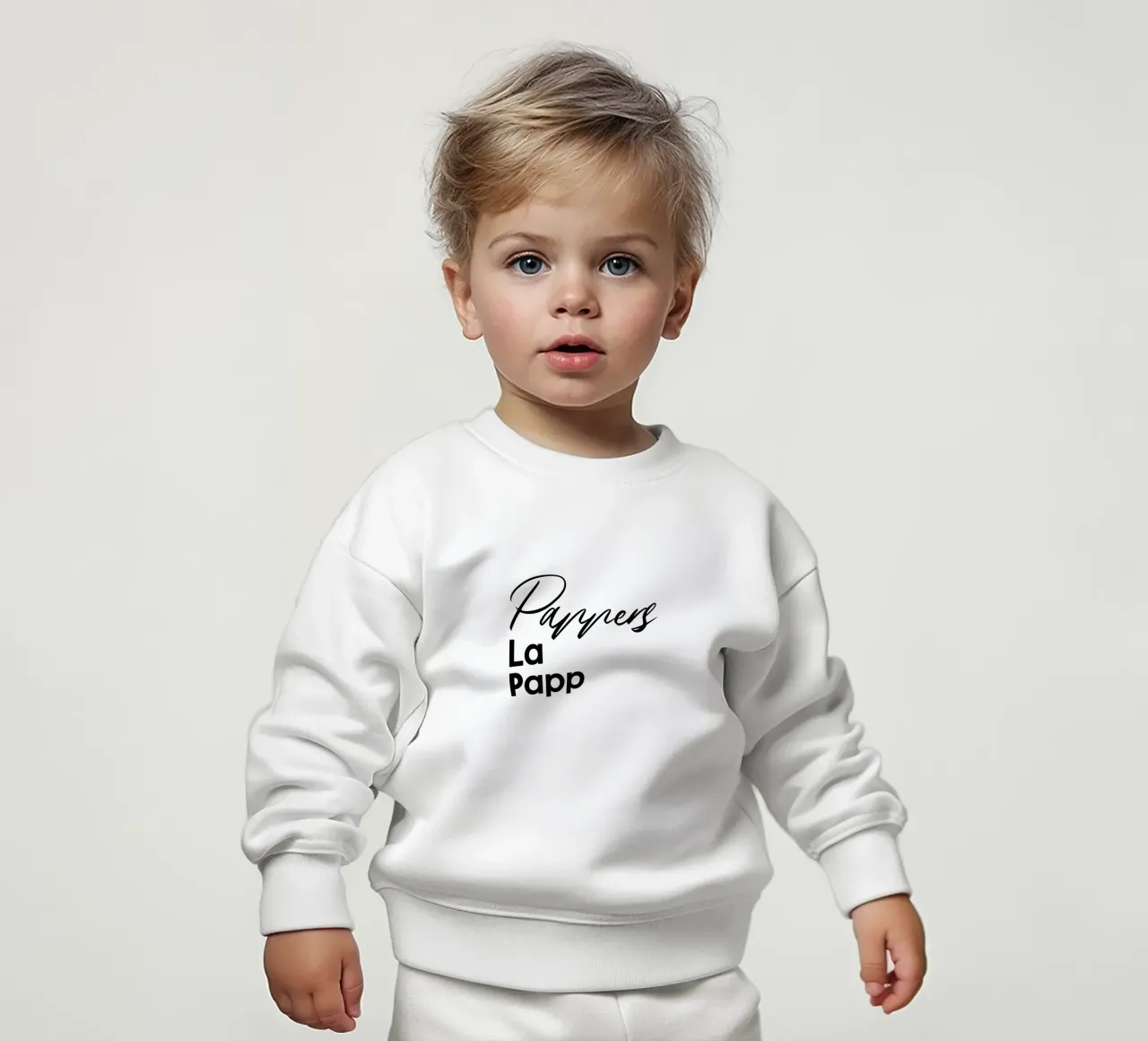 Pappers La Papp felpa neonato da YV TYPOGRAPHY