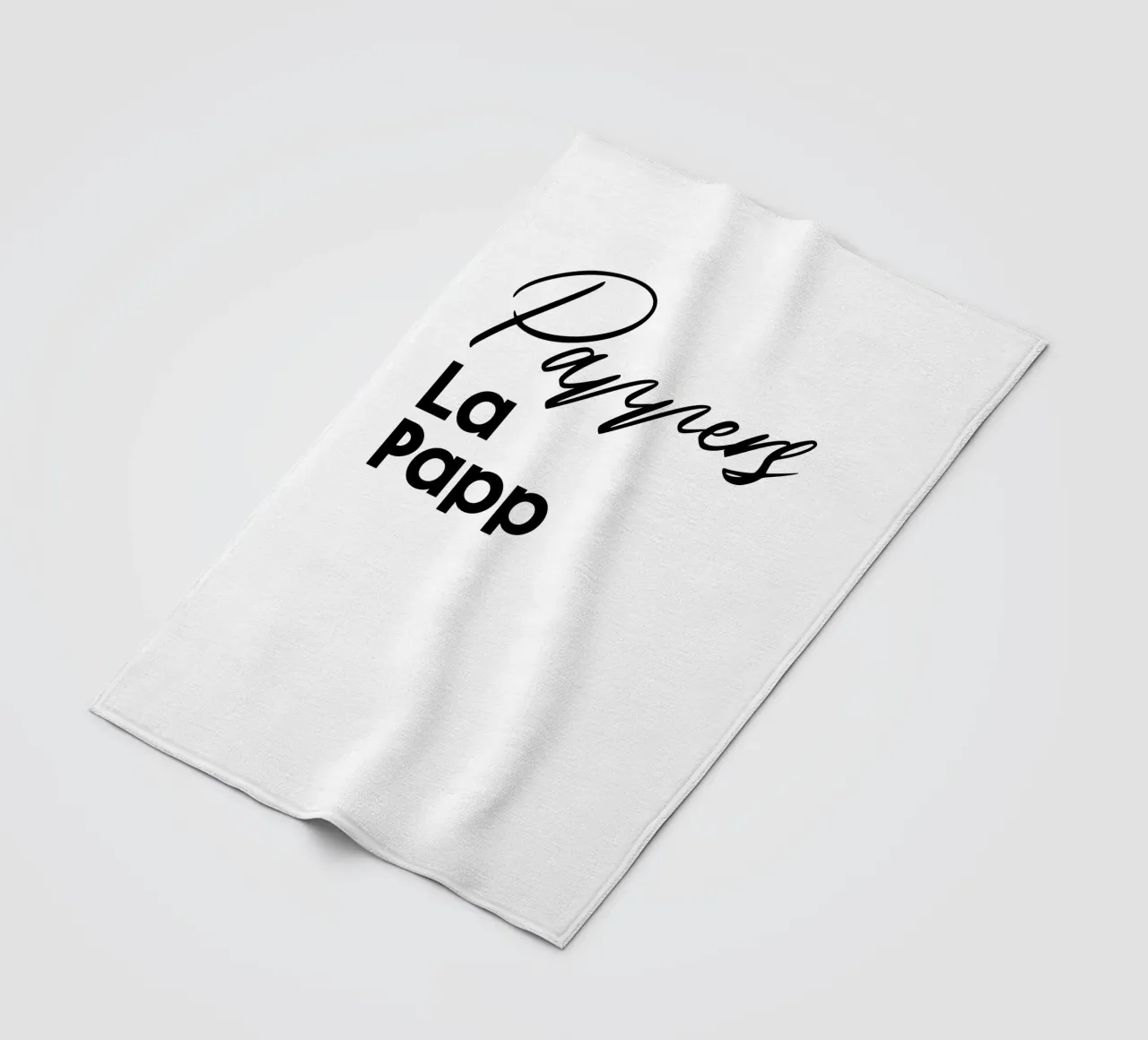 Pappers La Papp Fleecedecke von YV TYPOGRAPHY