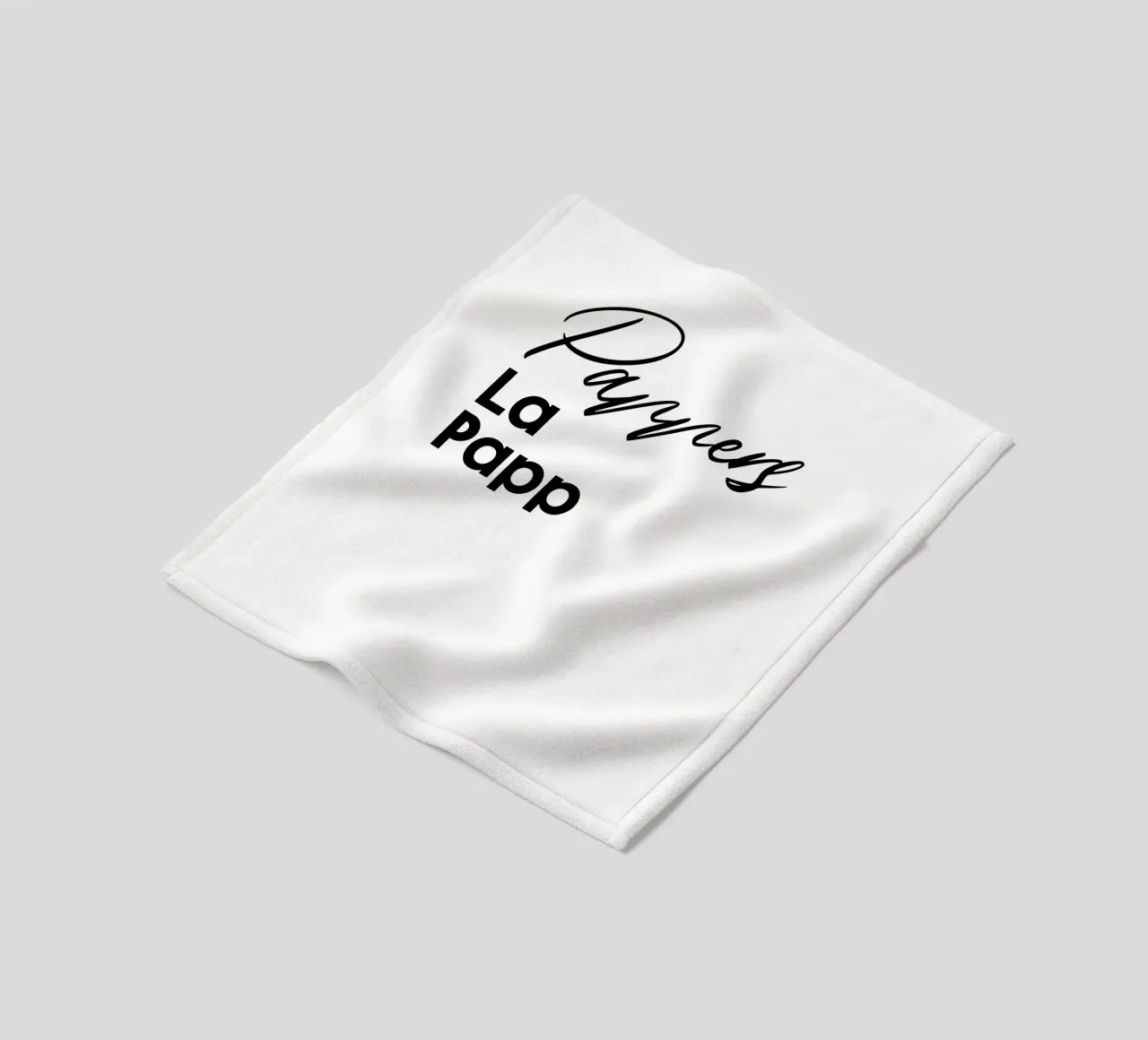 Pappers La Papp Fleecedecke von YV TYPOGRAPHY