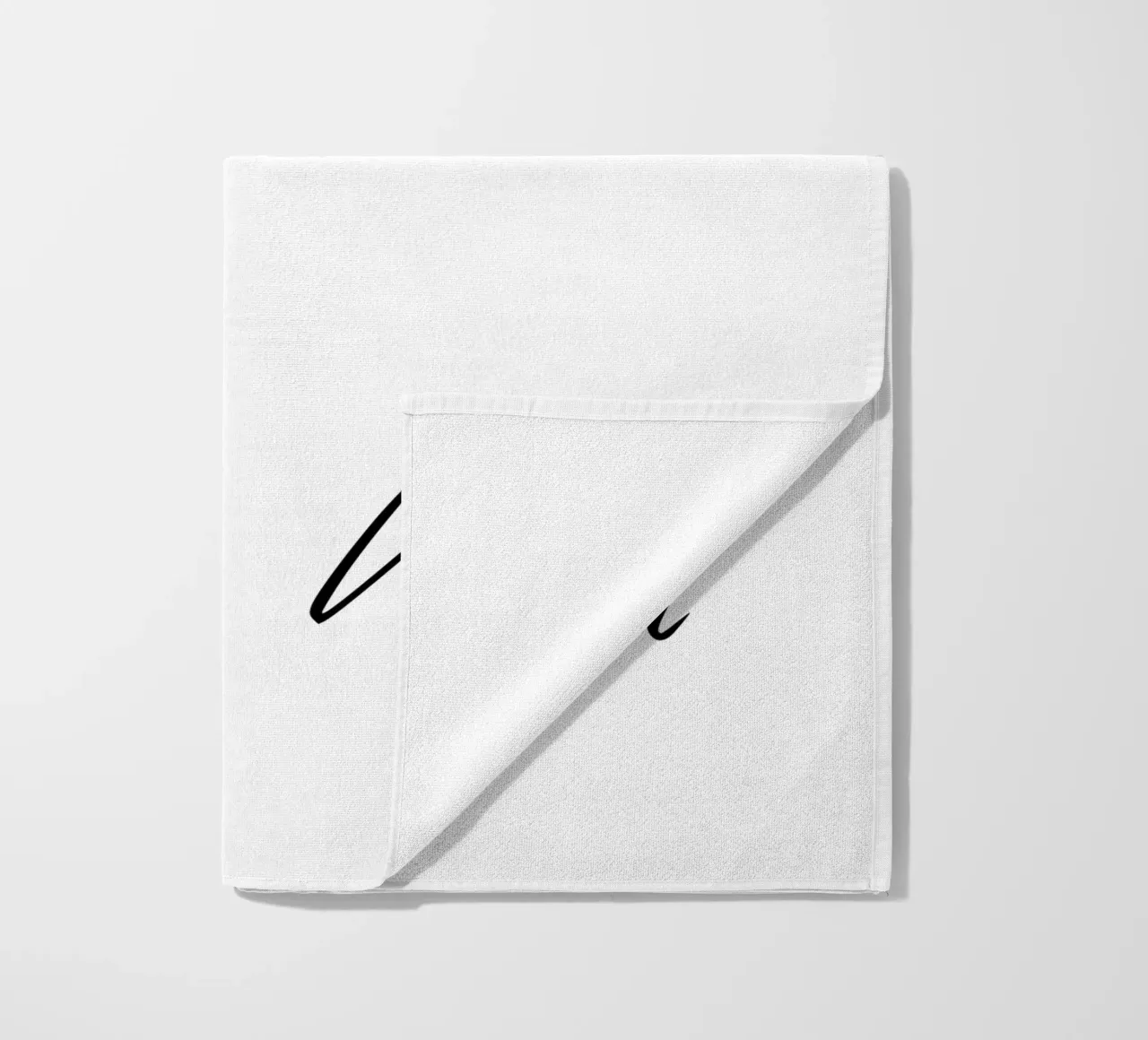 Fare non è guerra telo mare da YV TYPOGRAPHY