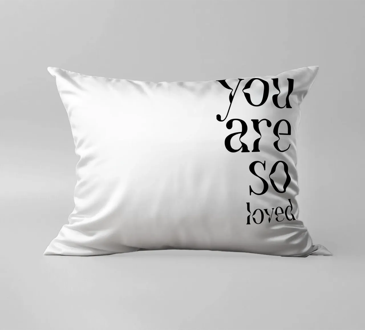 Tipografia You Are So Loved cuscino da YV TYPOGRAPHY