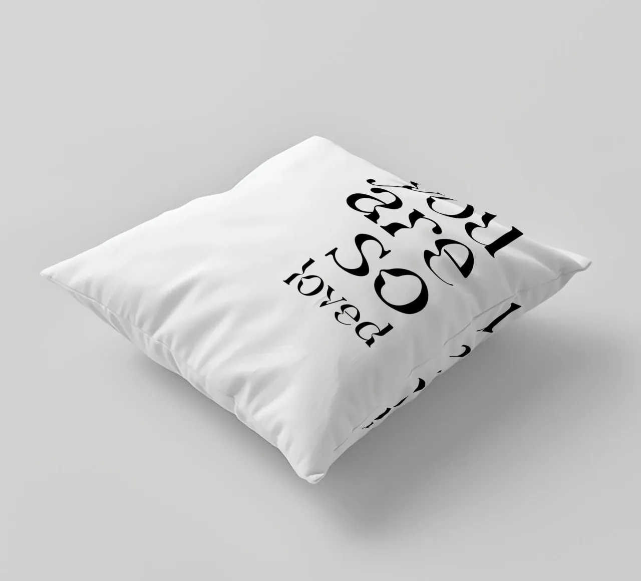 Tipografia You Are So Loved cuscino da YV TYPOGRAPHY