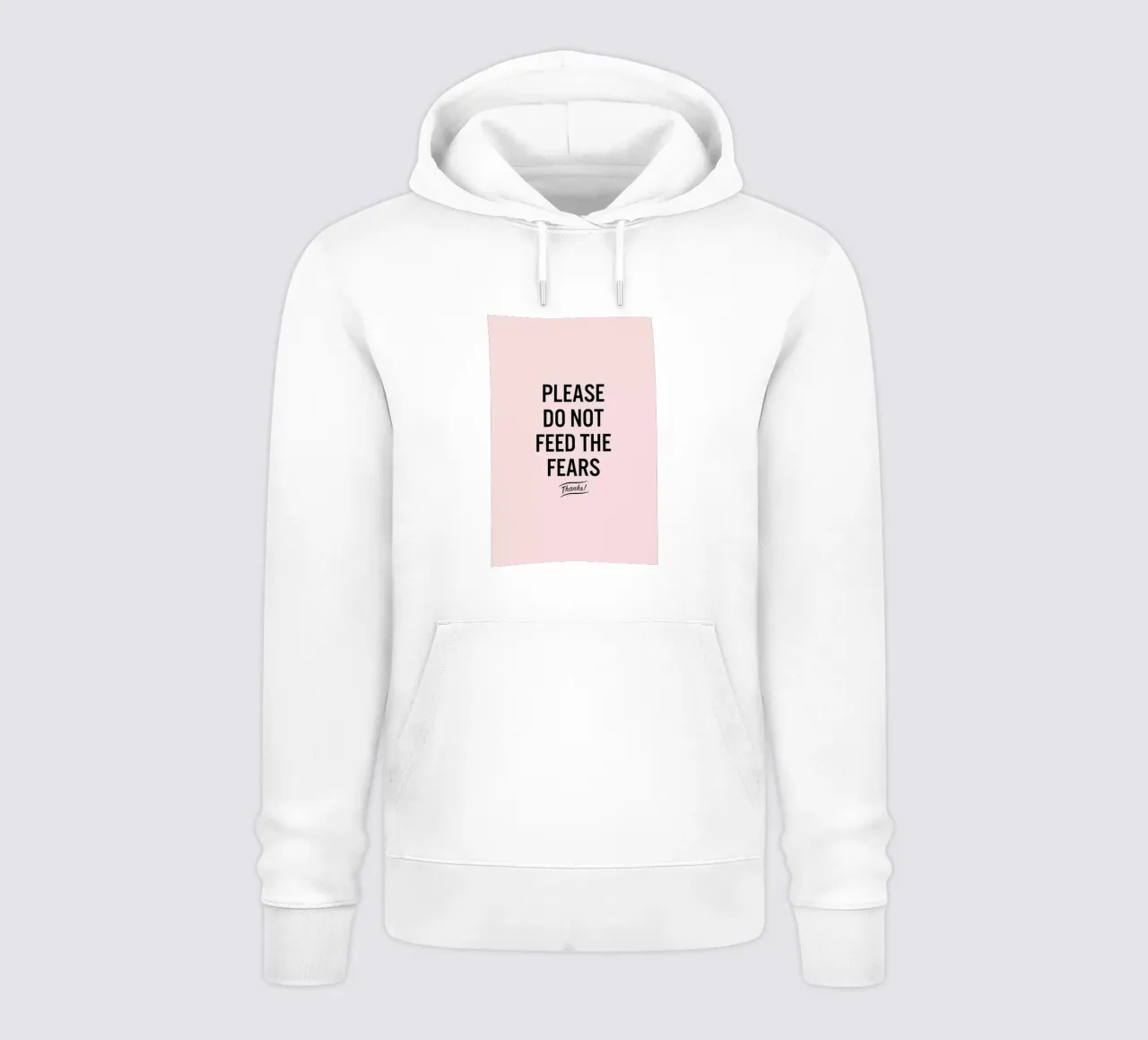 Please Do Not Feed The Fears Hoodie von LeDieg