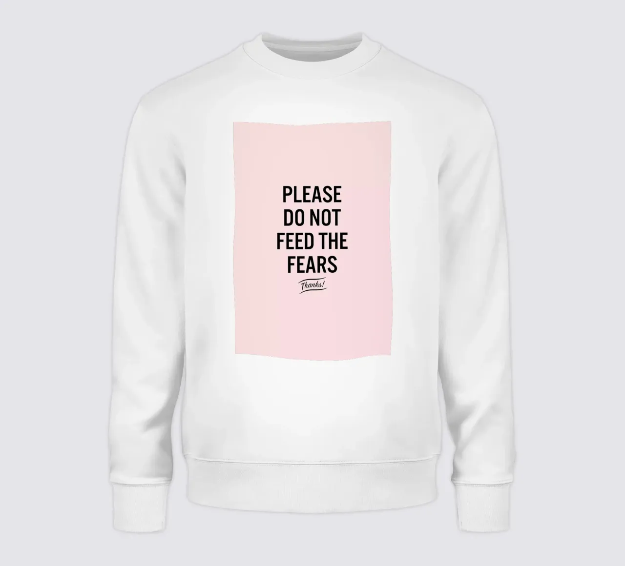 Please Do Not Feed The Fears felpa da LeDieg