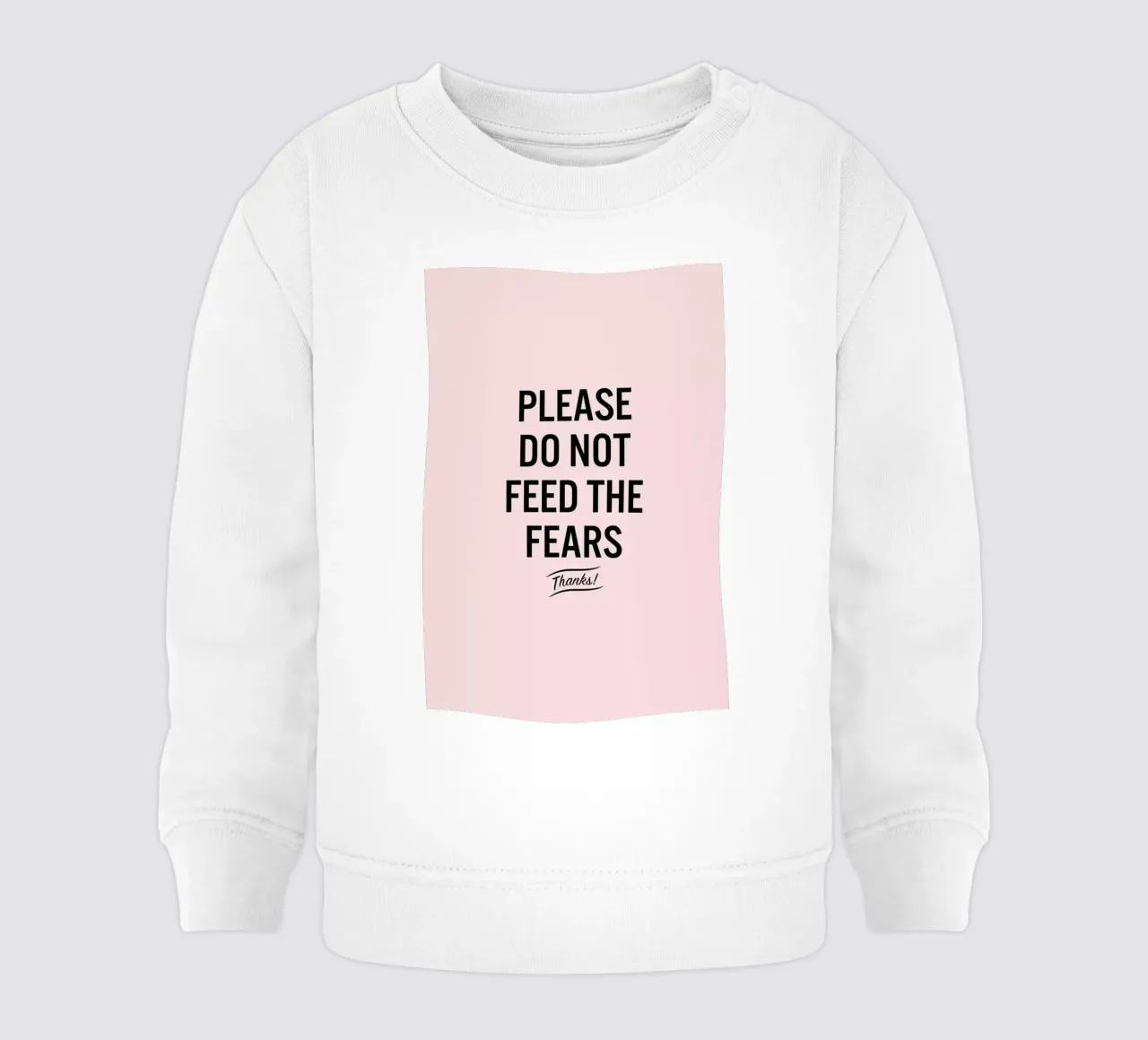 Please Do Not Feed The Fears Baby Sweatshirt von LeDieg