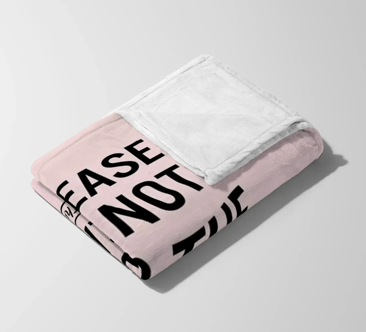 Please Do Not Feed The Fears fleece blanket by LeDieg