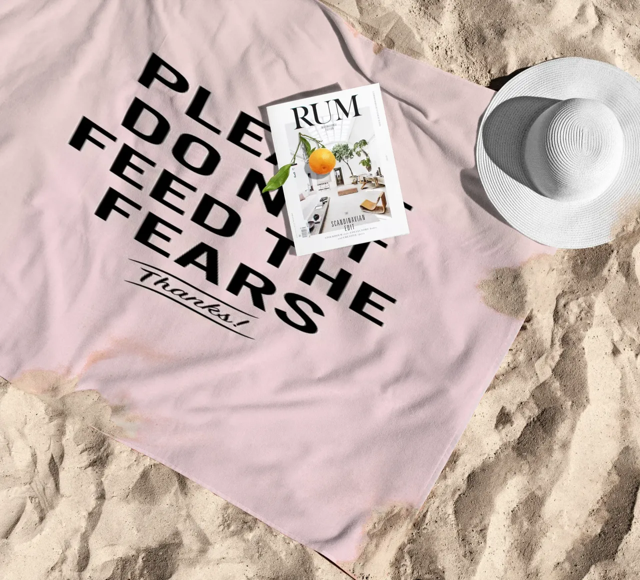 Please Do Not Feed The Fears telo mare da LeDieg