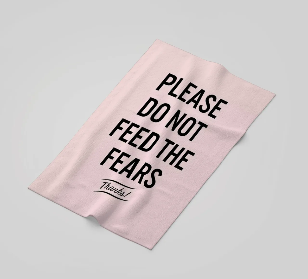 Please Do Not Feed The Fears telo mare da LeDieg