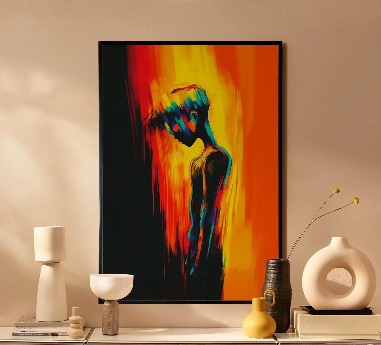 Flaming thoughts hahnemühle by melipo-art