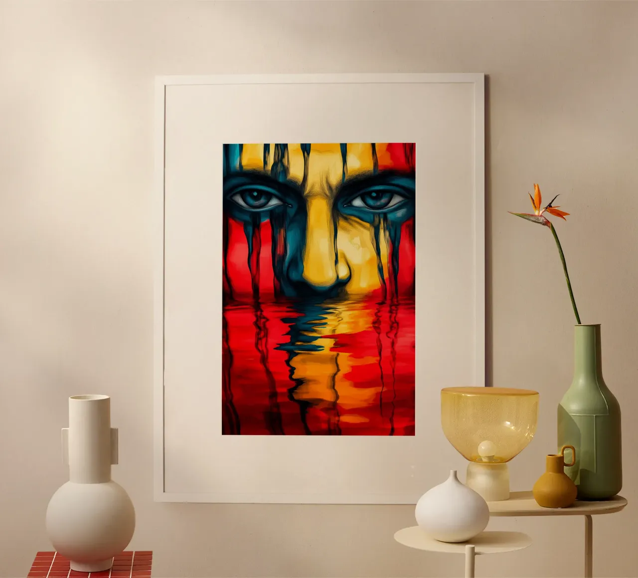 Specchio dell'anima poster da melipo-art