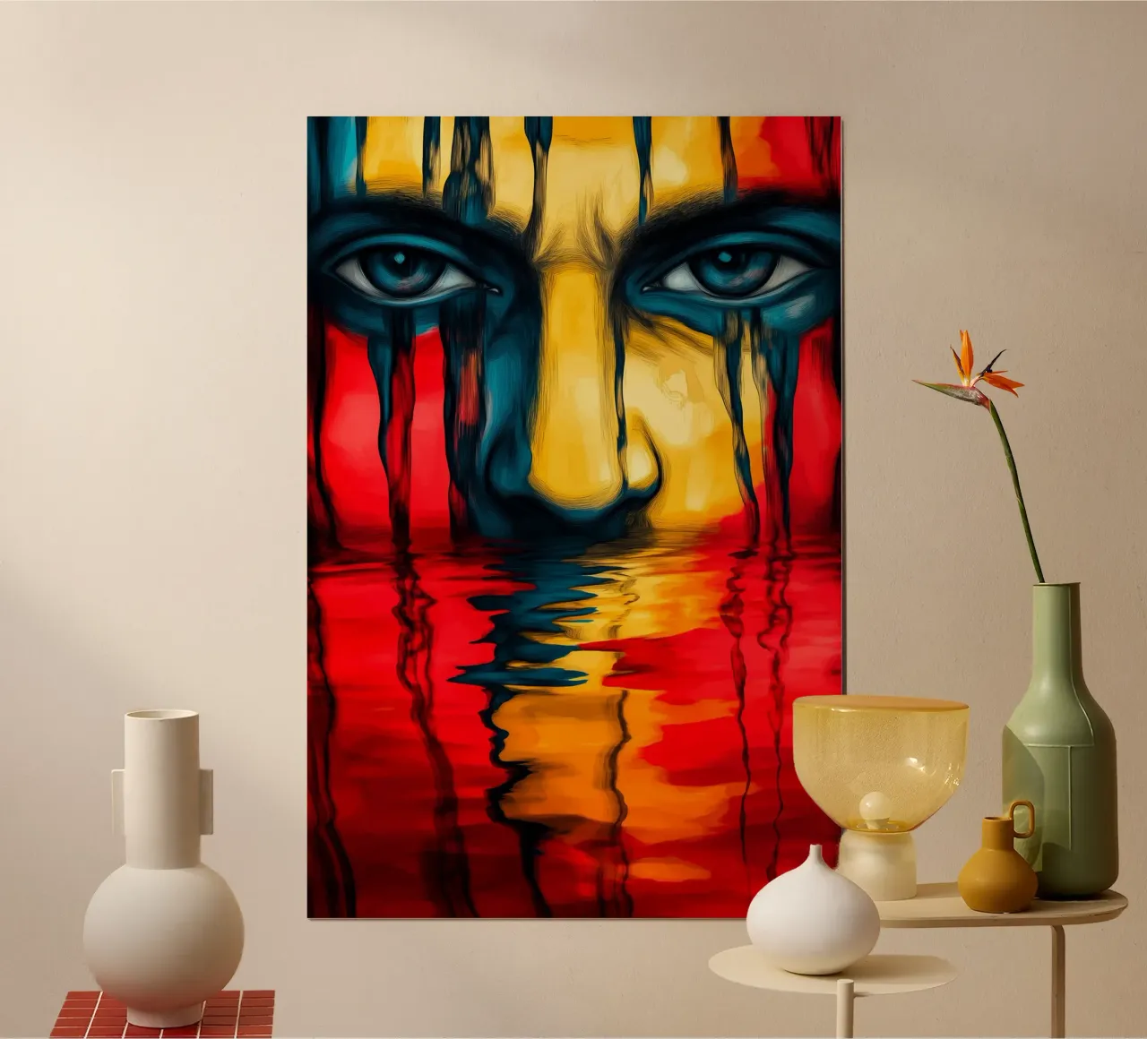 Specchio dell'anima poster da melipo-art