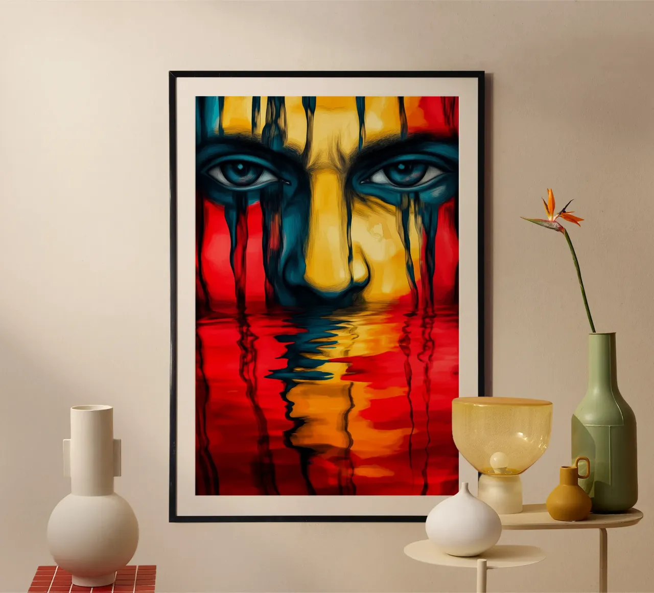 Specchio dell'anima poster da melipo-art