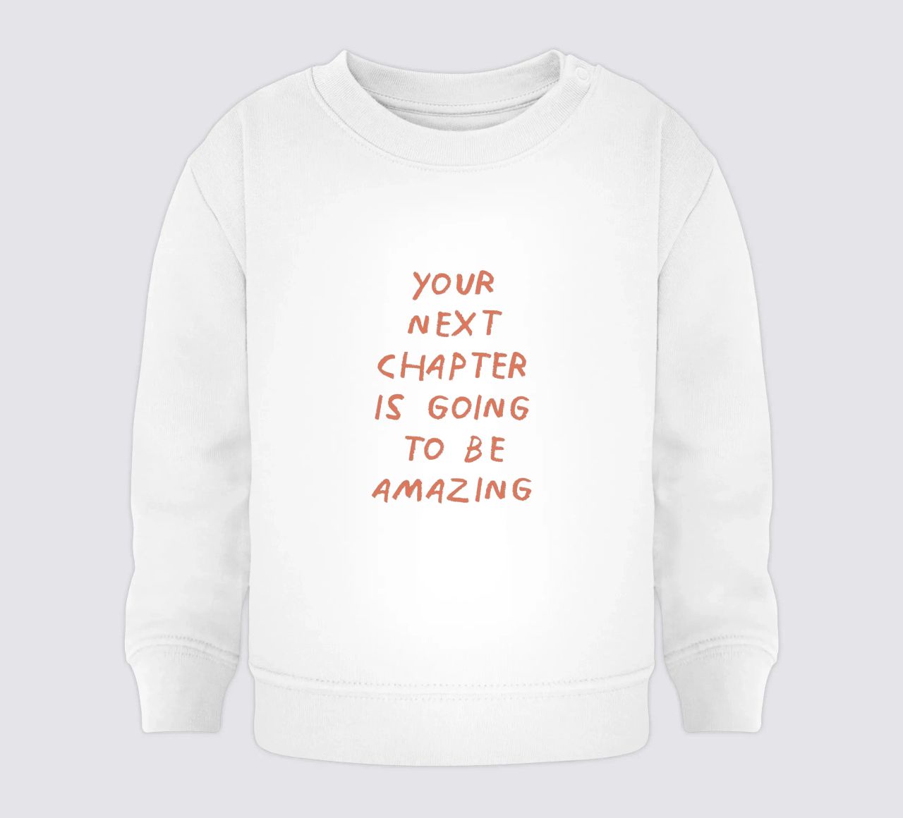 Tu próximo capítulo va a ser increíble sudadera de bebé de Vintagrafica